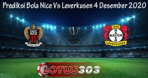 Prediksi Bola Nice Vs Leverkusen 4 Desember 2020